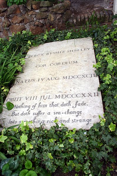 Shelley's grave photograph