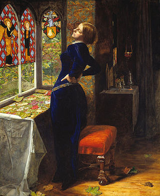 John Everett Millais's Mariana, image